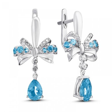 Серьги E2605-1982563CBX-R17-М9418 - Ювелирная компания Московский ювелирный завод