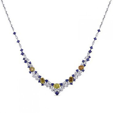 Ожерелье N2006-1982629NAXD-М9431 - Ювелирная компания Московский ювелирный завод