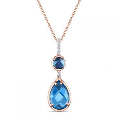 Кулон P2607-1982879DBX-R17-М9435 - Ювелирная компания Московский ювелирный завод