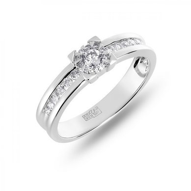 Украшение для невесты R756-FS10361-М9446 - Ювелирная компания Московский ювелирный завод