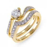 Помолвочное кольцо R108-BRDL-274-0.5-М10489