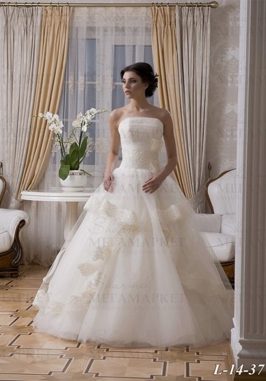 Свадебное платье Стефани-Б42085 - Свадебный салон БЕЛЫЙ АНГЕЛ