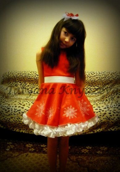 Детское платье Т41049 - Дизайнерская мастерская Татьяны Князевой