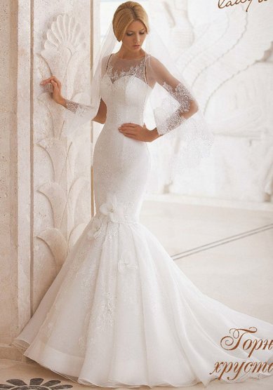 Свадебное платье ГОРНЫЙ ХРУСТАЛЬ-Д41609 - Свадебный салон ДОМ СВАДЬБЫ