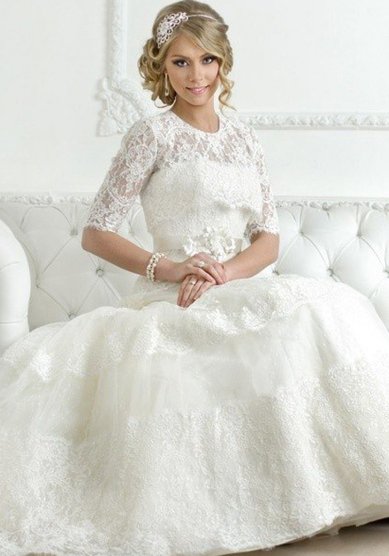 Свадебное платье Б42032 - Свадебный салон БЕЛЫЙ АНГЕЛ