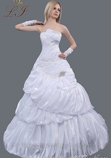 Свадебное платье Б42038 - Свадебный салон БЕЛЫЙ АНГЕЛ