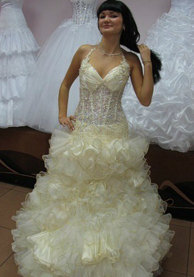 Свадебное платье Б42136 - Свадебный салон БЕЛЫЙ АНГЕЛ