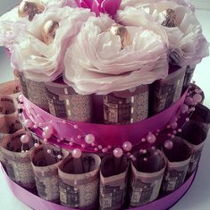 Денежный тортик А57703