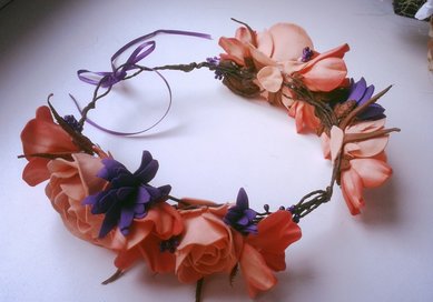 Веночек А57698 - Мастерская свадебных аксессуаров и подарков АСЕНИЯ