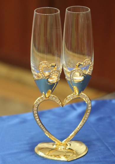 Свадебные бокалы. С57859 - Салон аксессуаров СВАДЕБНЫЙ МИР
